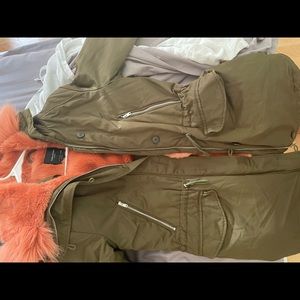 Zara big fluffy jacket